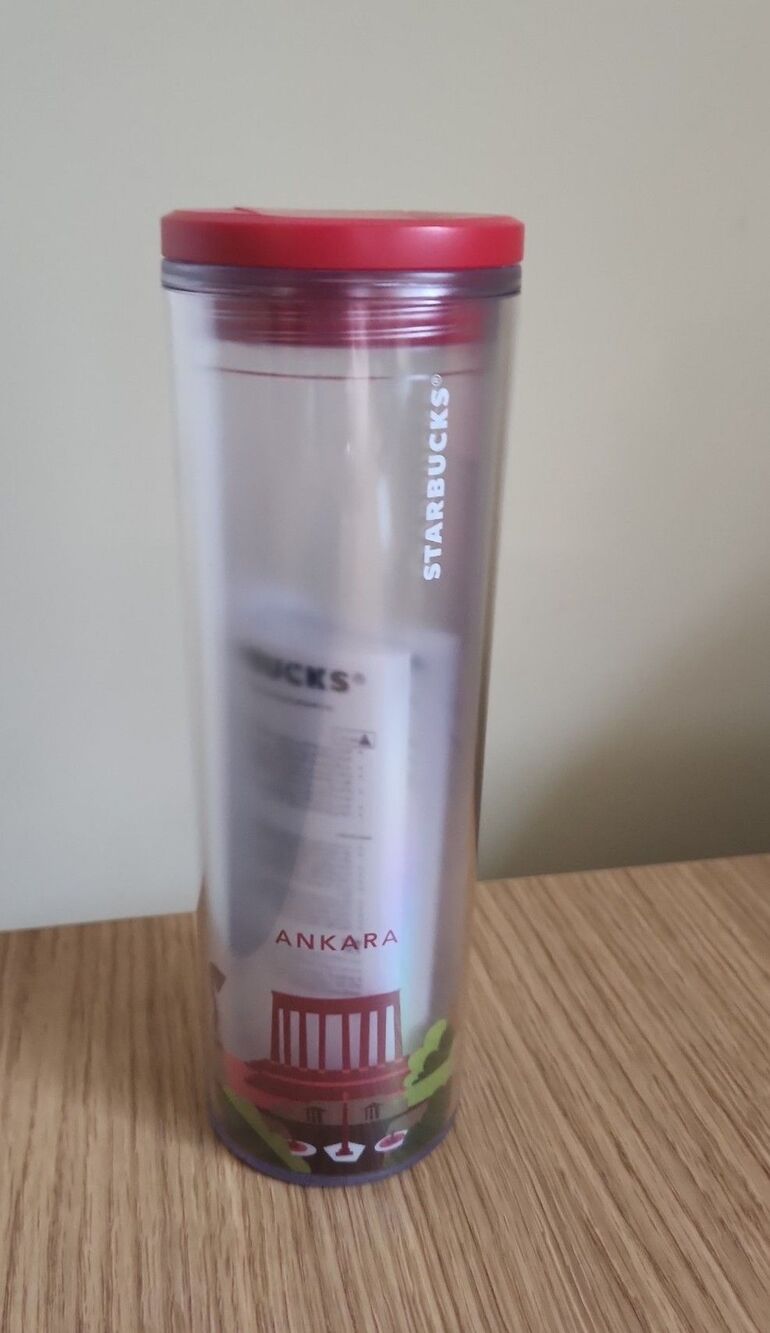 Starbucks 2025 Ankara Turkey 16oz Tumbler NEW